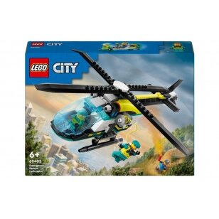 60405 LEGO® City Skubiosios Pagalbos Sraigtasparnis (+6m)