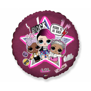 Apvalus balionas "LOL" (48 cm)