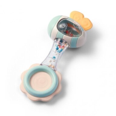 Babyono barškutis su kramtuku bitė (+3mėn)