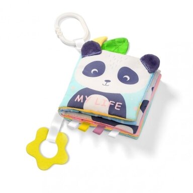 BabyOno lavinamoji knygelė My Life panda (0mėn)