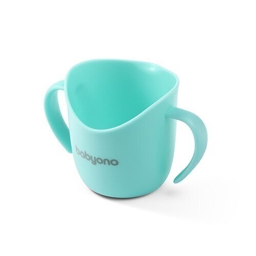 BabyOno ergonomiškas mokomasis puodelis (+12mėn/mėtinis)