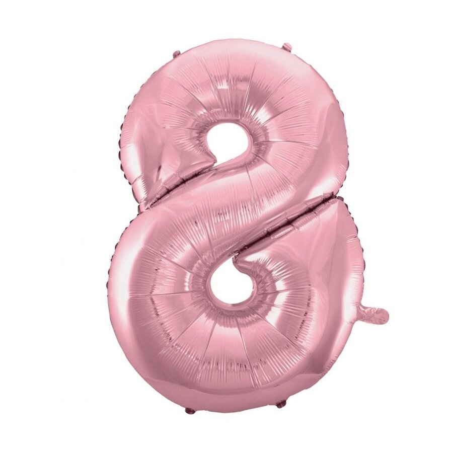 Balionas skaičius "Rožinis" 8 (92cm) Balionas skaičius "Rožinis" 8 (92cm)