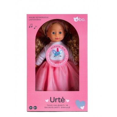 bo. Kalbanti ir dainuojanti lėlė "Urtė" ( lietuvių k)