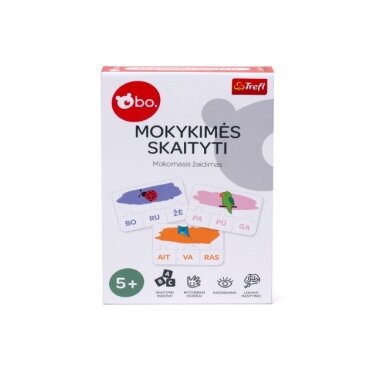 bo. Žaidimas „Mokykimės skaityti“, LT (+5m/LT)