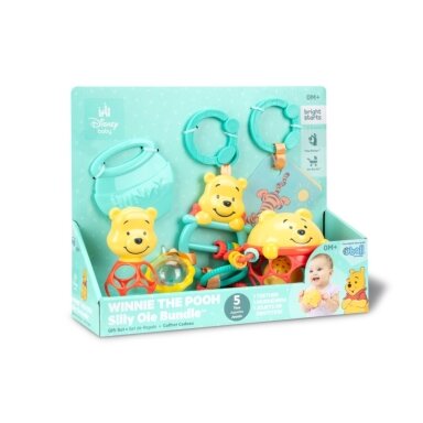BRIGHT STARTS veiklos žaislų rinkinys Winnie the Pooh Asorti 0m+