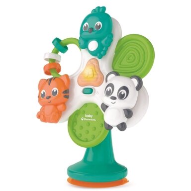 CLEMENTONI BABY kūdikių žaislas Round&Round animals (+6-36mėn)