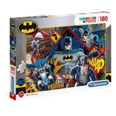CLEMENTONI dėlionė Batmanas, 180d. 7+ m.
