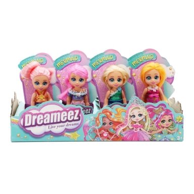 DREAMEEZ Lėlė undinėlė mini (+3m)
