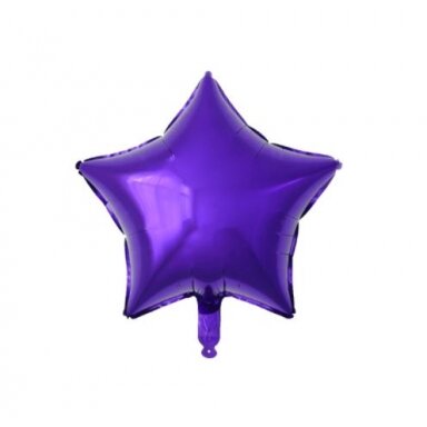 Forminis balionas "Žvaigždė" (violetinė)
