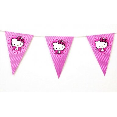 Girlianda "Hello kitty" (10vnt)