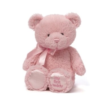 GUND Mano pirmasis pliušinis meškutis (25cm/rožinis)