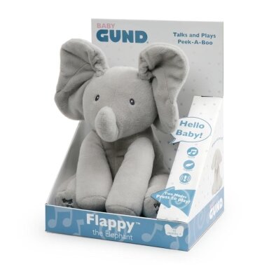 GUND Pliušinis drambliukas Flapis (30cm/pilkas)