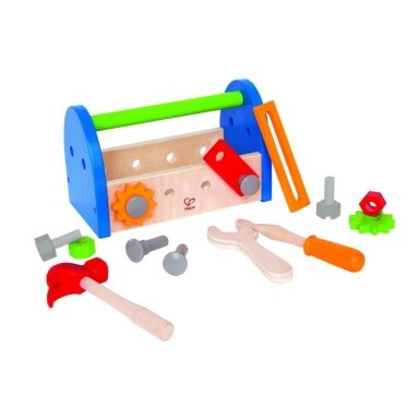 Įrankių komplektas,medinis"HAPE" (3m+)