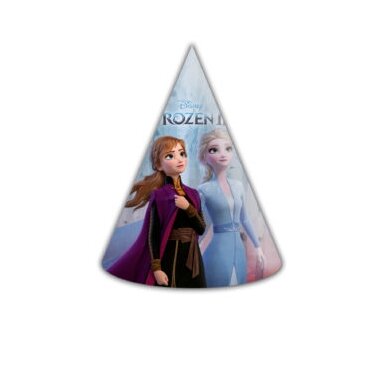 Kepurėlės "Frozen" (6 vnt)