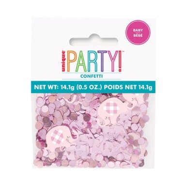 Konfeti "Baby" (rožinis/14.1 g)