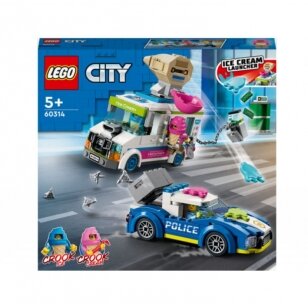LEGO® City Police Ledų sunkvežimio policijos gaudynės 5m. +