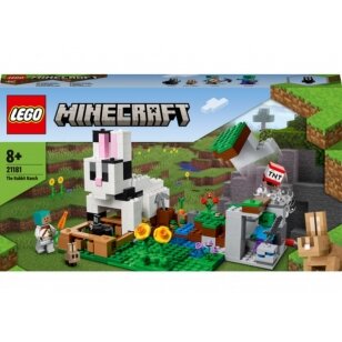 LEGO® Minecraft™ Triušių ūkis 8m. +