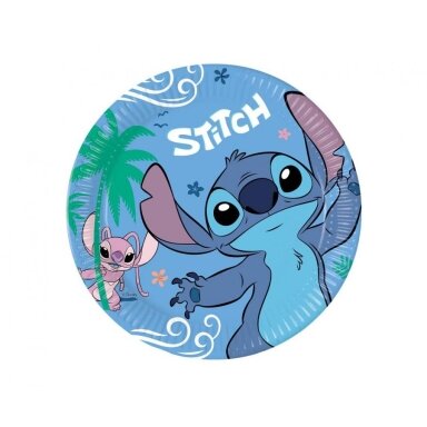 Lėkštutės "Stitch" (8 vnt./23 cm)