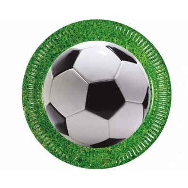 Lėkštutės "Futbolas" (8vnt/23cm) Lėkštutės "Futbolas" (8vnt/23cm)