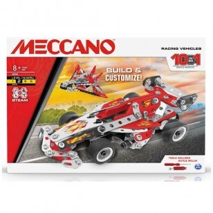 MECCANO konstruktorius 10in1 "Racing Vehicles" 8m. +