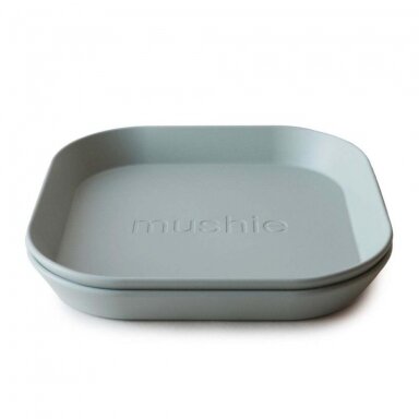"Mushie" lėkštutė 2-pack Sage