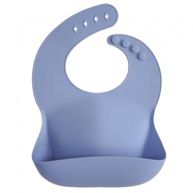 "Mushie" silikoninis seilinukas Powder blue