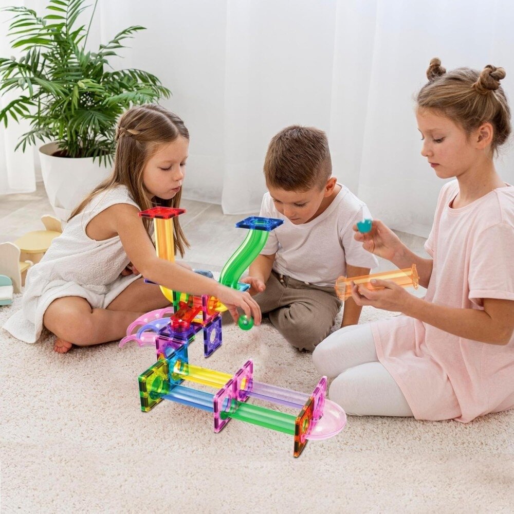 PICASSO TILES Magnetinis konstruktorius Marble Run 40 det. (+3m) 2 PICASSO TILES Magnetinis konstruktorius Marble Run 40 det. (+3m) 2
