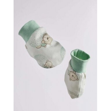 Pirštinytės Bear and bunny  "CAN GO" one size cm