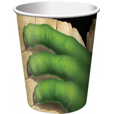 Puodeliai "Dinozauras Dinas" (8vnt./266ml)