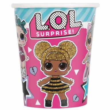 Puodeliai "LOL surprise" (8vnt/266ml)