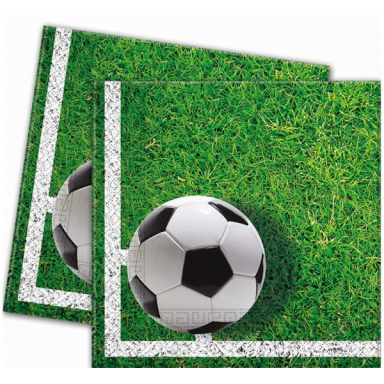 Servetėlės "Futbolo kamuolys" (20vnt)