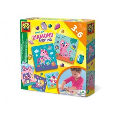 SES Rinkinys „Tapyba deimantais“ (+3-6m)