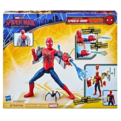SPIDER-MAN „Brand New Day“ žaidimų rinkinys „Web-Tech Spider-Man“ (+3m) 6