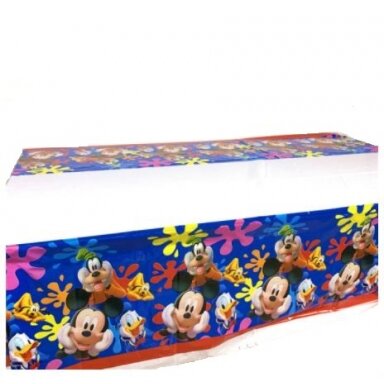Staltiesė "Mickey mouse su balionais" (108x180cm)