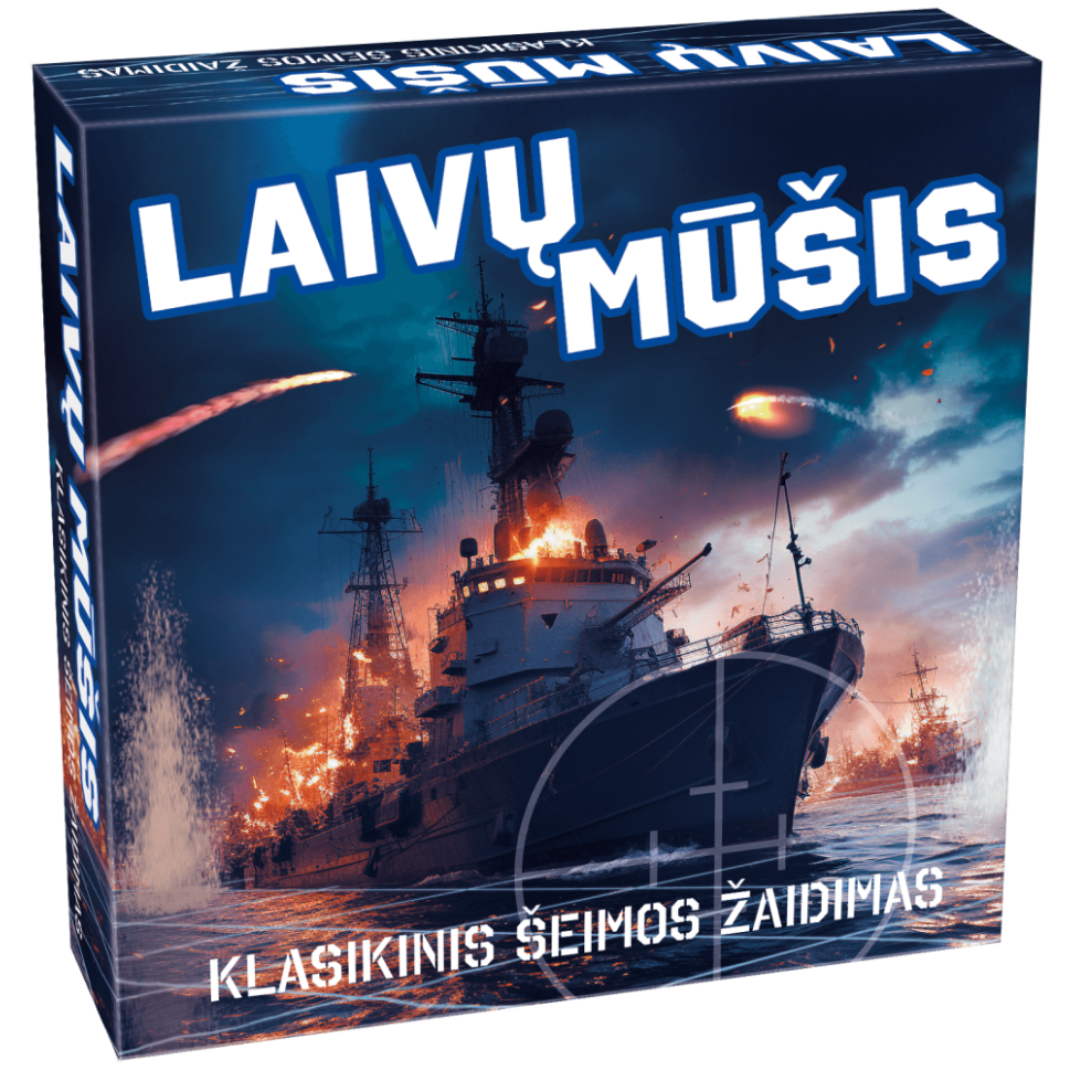 TACTIC Žaidimas „Laivų mūšis“ (Lietuvių kalba) (+7m) TACTIC Žaidimas „Laivų mūšis“ (Lietuvių kalba) (+7m)
