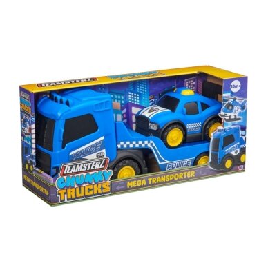 TEAMSTERZ Policijos transporteris, 35 cm (+18mėn) TEAMSTERZ Policijos transporteris, 35 cm (+18mėn)