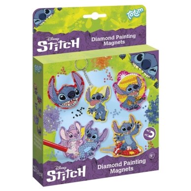 TOTUM DISNEY STITCH kūrybinis rinkinys Diamond Paint Magnets (+4m) TOTUM DISNEY STITCH kūrybinis rinkinys Diamond Paint Magnets (+4m)