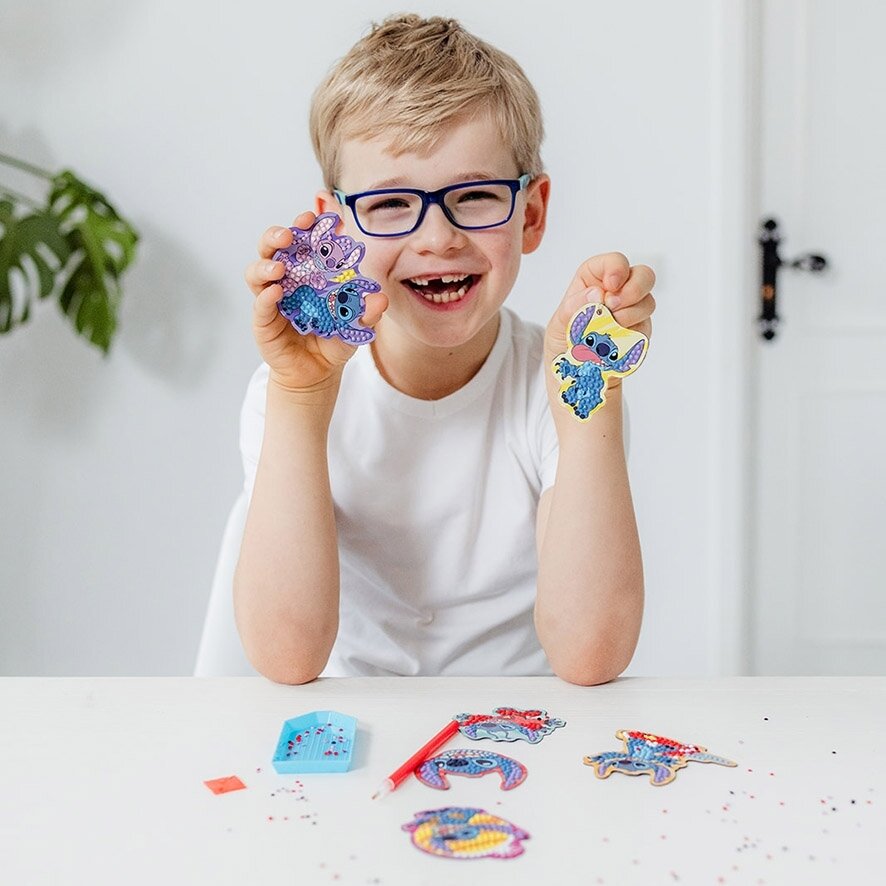 TOTUM DISNEY STITCH kūrybinis rinkinys Diamond Paint Magnets (+4m) 8 TOTUM DISNEY STITCH kūrybinis rinkinys Diamond Paint Magnets (+4m) 8