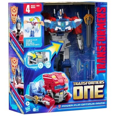 TRANSFORMERS MV8 Figūrėlė „Power Flip“ Optimus Prime (25cm)