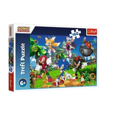 TREFL SONIC Dėlionė „Sonic“ (+6m/160det.)