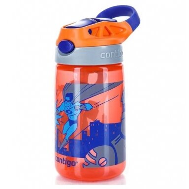Vaikiška gertuvė Contigo Gizmo Flip Nectarine Superhero 420ml
