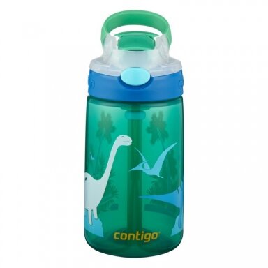 Vaikiška gertuvė Contigo Gizmo Green Dino 420ml