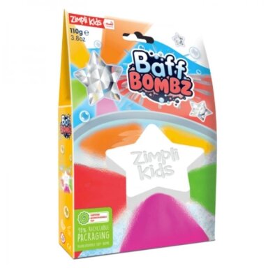 ZIMPLI KIDS ŠNYPŠČIANTI VONIOS BOMBA ŽVAIGŽDĖ (110g)
